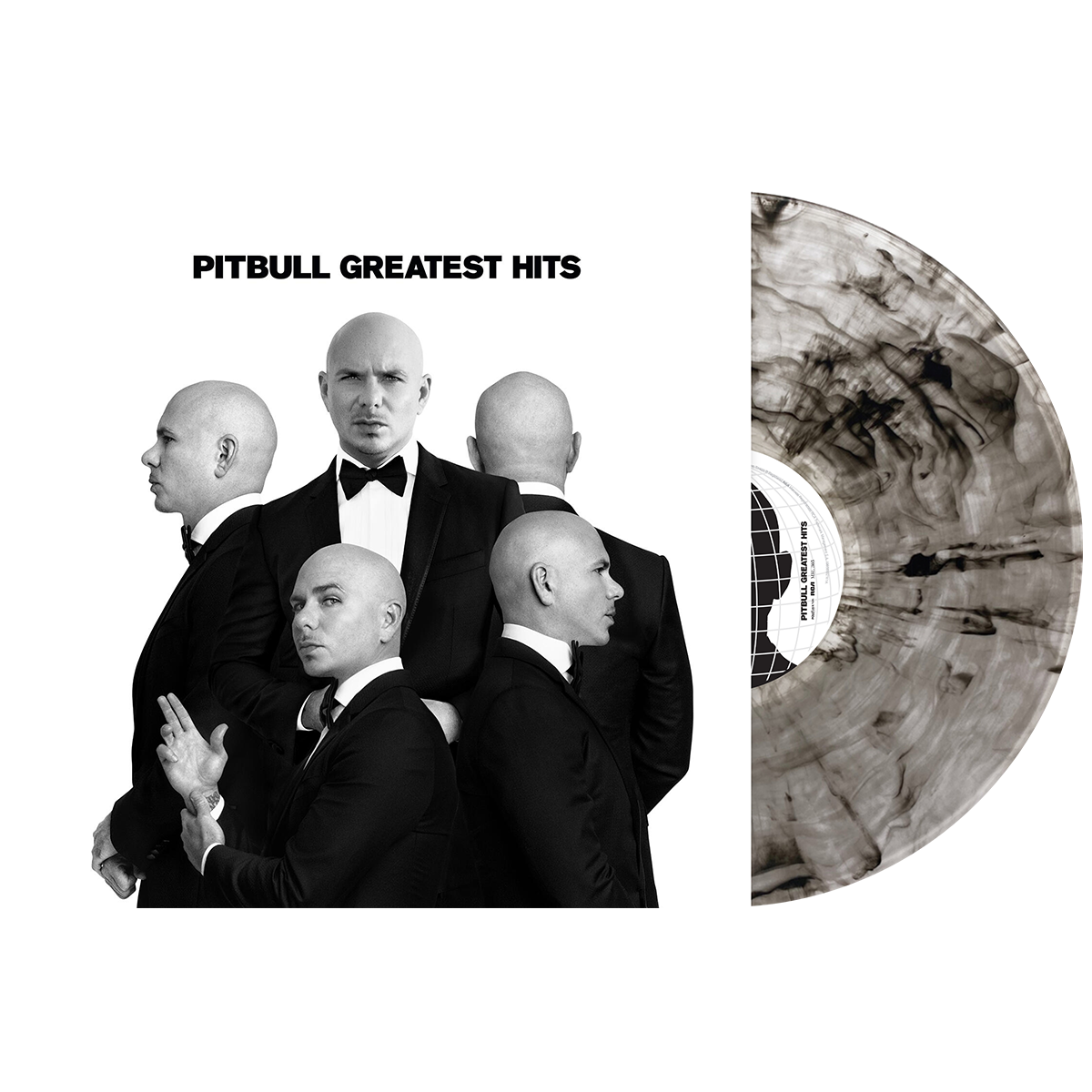 Pitbull Greatest Hits LP (Smokey Clear)